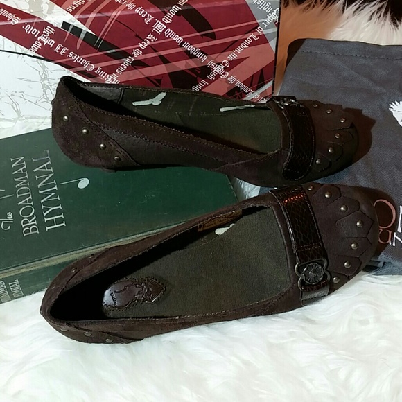 London Underground Barber Strap Brown Leather Heel - Picture 2 of 7